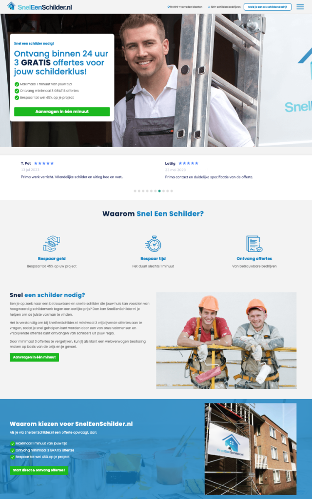 Webdesign Snel een webdesigner - Project Direct ✓ Website laten maken ✓ WordPress ✓ Webdesign ✓ Webwinkel ✓ Vindbaar in Google